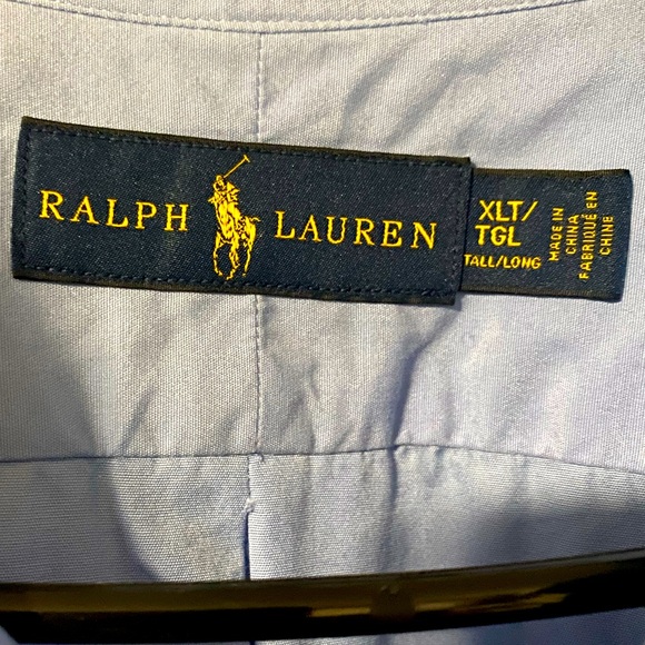 Polo Ralph Lauren XLT button up dress shirt - Picture 1 of 4